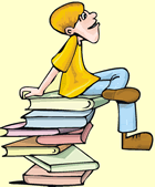 book stack clipart
