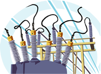 power transformer clipart