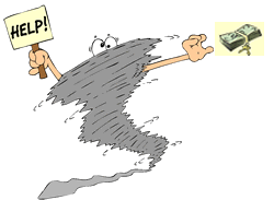 tornado help clipart