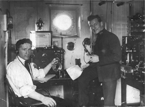 ship radio room